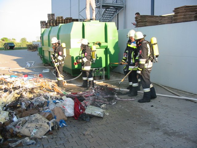 Brand Container Schwaig